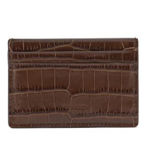 톰포드 크로커다일 글로시 가죽 카드지갑 Y0413 LCL439SEBN