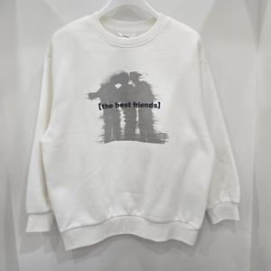 [에꼴리에]쉐도우 빈티지 프린팅 맨투맨티(25D1404)_US