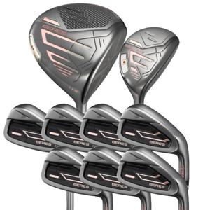 혼마 베레스 09 여성 블랙 풀세트 드라이버+유틸리티22도+7아이언 2024년 병행 AS보증