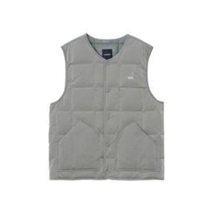 M 캉골조끼 CQK KRFC-BS61420GY 스퀘어 큐 다운 라이너 베스트 6142 그레이