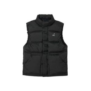 M 캉골조끼 CQK KRFC-BS61410BK 스탠드칼라 다운 푸퍼 베스트 6141 블랙