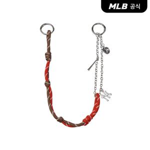 [MLB공식] 26N 베이직 컬러 로프 키링 NY (Brown) 3AETS016N-50BRS