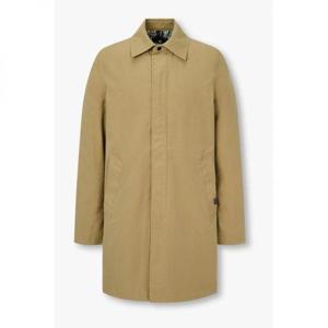 PAUL SMITH 코튼 블렌드 라이트웨이트 맥 자켓_카키 베이지 5735317005