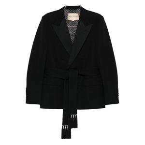 발렌티노 가라바니 수트 자켓 VCEGG5 AK80NO Black