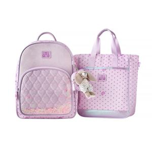 [봉통]봉통 LV하트엠보싱스쿨백세트7697T-833-04-ST