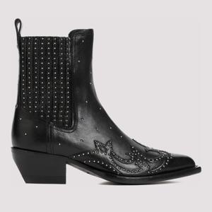 골든구스 비틀 앵클부츠 GWF00550.F005498 90100 BLACK