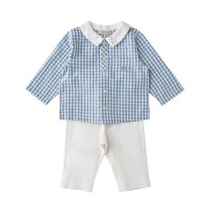 [밍크뮤]체크우븐셔츠상하복 (36113-610-02)