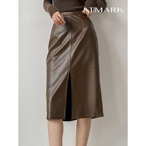 [앳마크]ATMARK (77까지)시크트임미디레더스커트_AA59SK020G