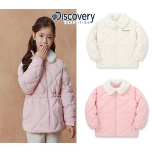 디스커버리키즈 [택가 209,000원] 여아 멜로즈 튜브다운 경량미드패딩 DKDJ83046