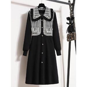 [클라셰]클라셰 하운드빅카라원피스_B5W0543