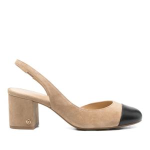 마이클코어스 펄라 플렉스 블록 힐 슬링백 40R6PLMP2 S297