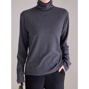 [모리스커밍홈]쫀득 스트라이프 폴라 티셔츠_M2512TS123D