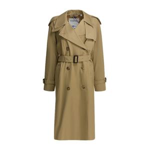 버버리 캐슬포드 코튼 더블브레스트 트렌치 코트 8119066 BEIGE