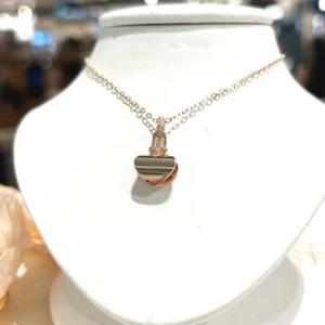 미니골드 14K[아델라]링크드 하트 펜던트 목걸이 MNS14951 NNKM4253