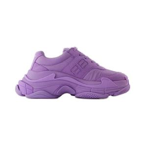 25 FW 발렌시아가 트리플 S 스니커즈 퍼플 710156W3CU1