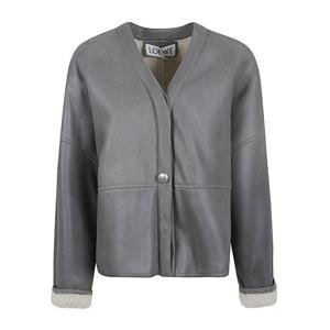 로에베 미디엄 웨이트 컬 울 머리노 시어링 재킷 S359Y2S L4911