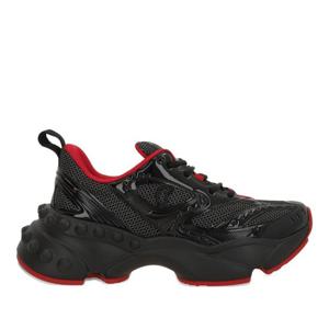 크리스찬루부탱 메쉬 레이스업 스니커즈 1260209 BK01