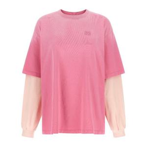 가니 로고 자수 더블 레이어 슬리브 티셔츠 A1050044 868