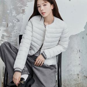 [지오다노] 여자 겨울 2-WAY 경량 자켓 591337