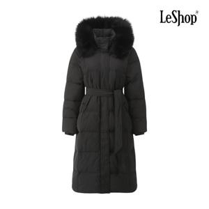 르샵  폭스 후드퍼 덕다운 롱 패딩 점퍼 (BPCJP003A)