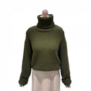 러브앤쇼  와플 골지 터틀니트 (GCFMGKT06)