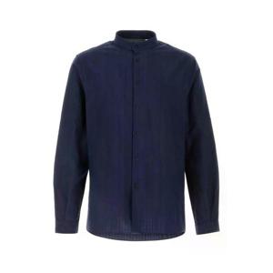 26SS 브루넬로 쿠치넬리 네이비 블루 코튼 셔츠 MA6760625C2190 TP569669238