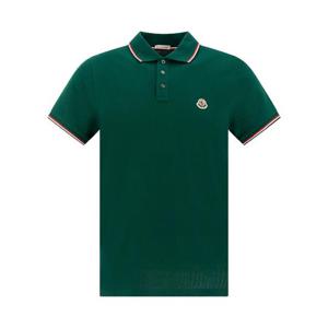 25SS Moncler 폴로 CON PATCH 로고 8A7030084556875