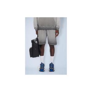 25 FW 오프화이트 남성 Laundry Diagonal Skate Track Shorts ofw0162075blk