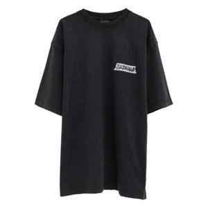 발렌시아가 반팔 티셔츠 764235 TTVL61041 Black