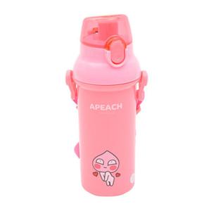 카카오프렌즈 원터치 어깨끈 물통 어피치 / 물병 소풍