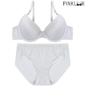 [핑크룩] 핫라인 브라팬티2종세트/그레이