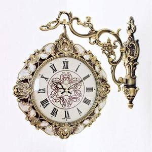 [마물샵] 앤티크 팔라딘 양면 시계 벽시계 아이보리