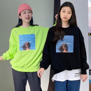 [제니]제니 JN 로스트 맨투맨 봄 여아 주니어 쮸리 티셔츠