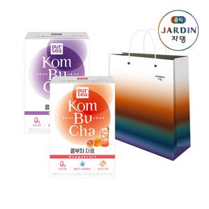 [아워티] 콤부차 자몽30P+베리30P+쇼핑백