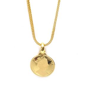 [골드리카]순금 여왕코인 목걸이11.25g+18k잠금(1)