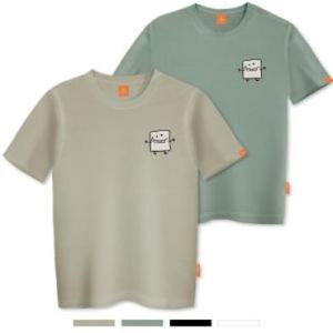 엘라모 큐티멜로우 반팔 티셔츠 남녀공용 빅사이즈 S~4XL