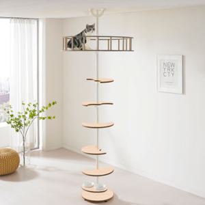 오르 원목 캣타워 ORC-109R 높이조절 DIY 고양이 집 계단 캣워커 고양이 미니 스크래쳐