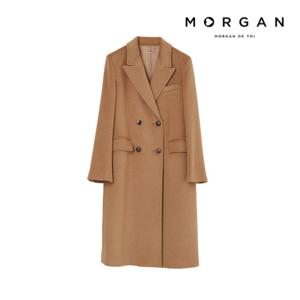 모르간 프리미엄 카멜100 코트