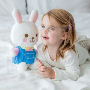 콤비 춤추고 노래하는 위티 말따라하는 아기 애착 토끼 인형