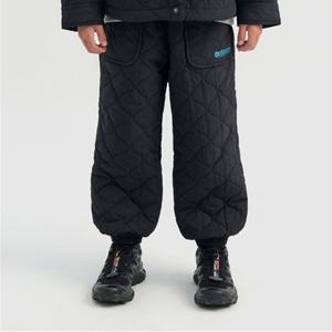 [백화점][차일디] 아웃도어프로덕츠키즈 (OD244BPT09-BLK) 웨이브 퀼팅 패딩 팬츠 블랙