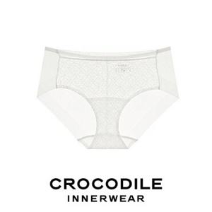 [크로커다일] 레이스 프리컷 퓨징 팬티 크림 CDWPT2M01T