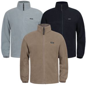 [디바옴므]세미 오버핏 플리스 보아털안감 후리스 자켓 점퍼