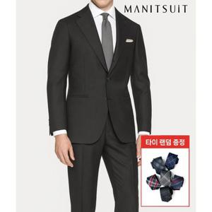 [백화점][맨잇슈트]품절임박)고스판 차콜그레이 슬림핏 정장세트(넥타이증정) DR4435