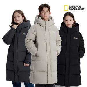 [백화점]내셔널지오그래픽키즈 롱패딩 K254UDW340 남아 여아 카이만 구스 다운 겨울 점퍼 170 딜