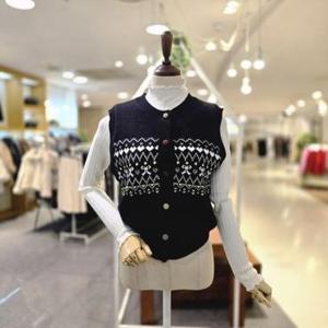 [멜로디가든]M25WCV105_큐티컬러단추조끼