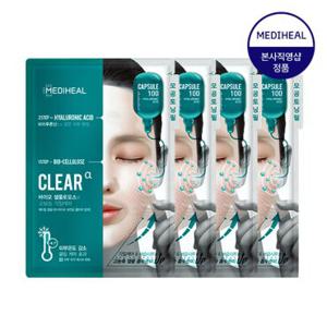 메디힐 [한정특가] 캡슐100 바이오 세컨덤 클리어 알파 4매