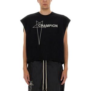 릭오웬스 x 챔피온 반팔 티셔츠 CM01E1668 CHJG09 BLACK