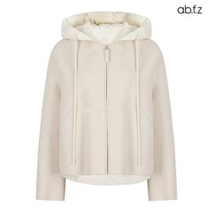 [ab.f.z] 핸드메이드 울 덕다운 하프 후드 자켓 (AFX4HJ06A)