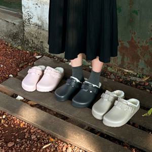 [체험특가]슈라모드 버클 방한슬리퍼