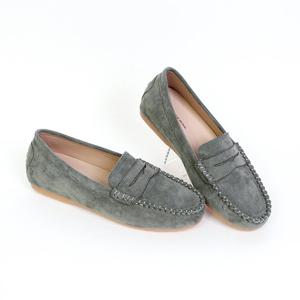 [신난다슈]여성 로퍼 단화 3cm 페니로퍼 슬립온 발편한 쿠션 캐주얼 구두 GDR210701올리브